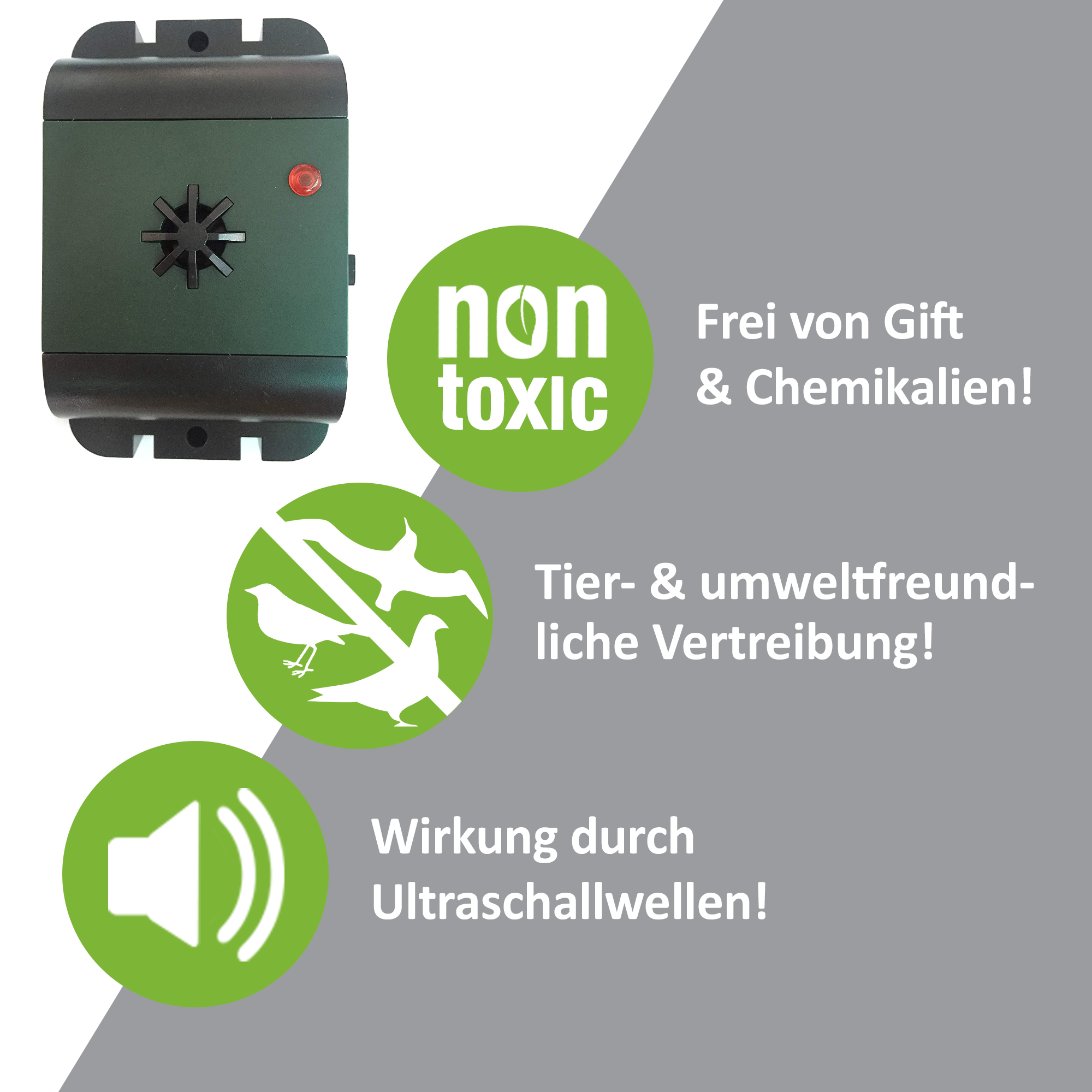 Sette Papà Ristorante Dispositivo Ultrasuoni Per Piccioni Amazon Cameriera Cartu - Foto 3